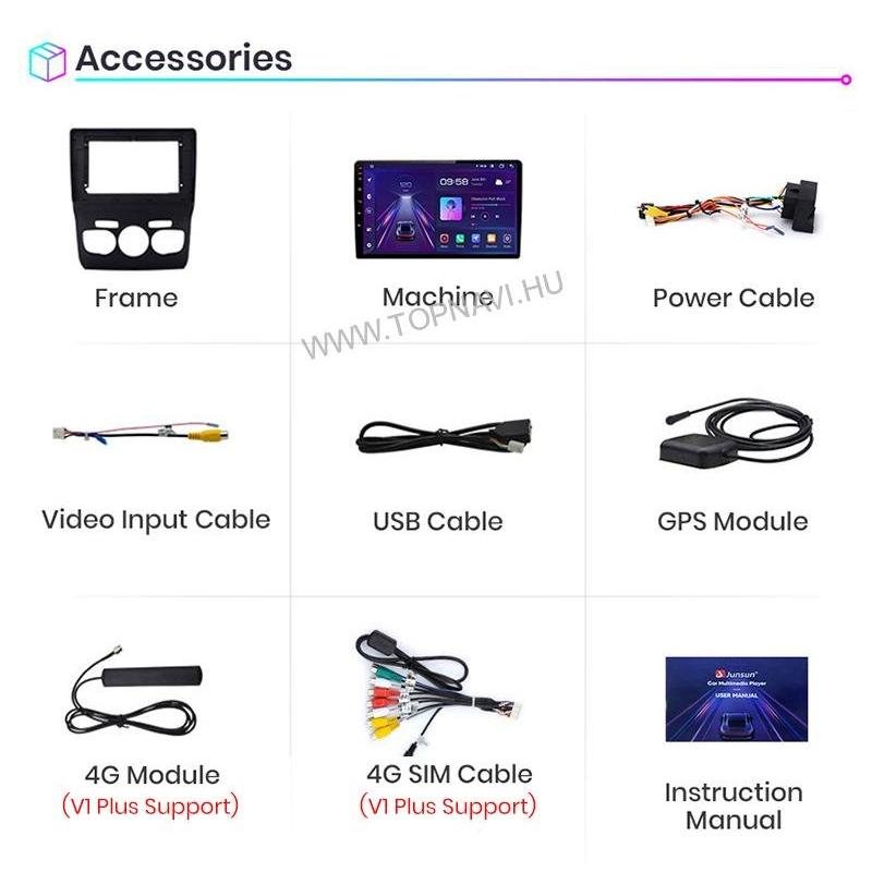 Citroen C4 2010 - 2020 10.1" Android Multimédia fejegység - TopNAVI