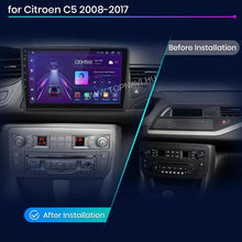 Kép betöltése a Galérianézegetőbe, Citroen C5 2008 - 2017 10.1&quot; Android Multimédia fejegység - TopNAVI