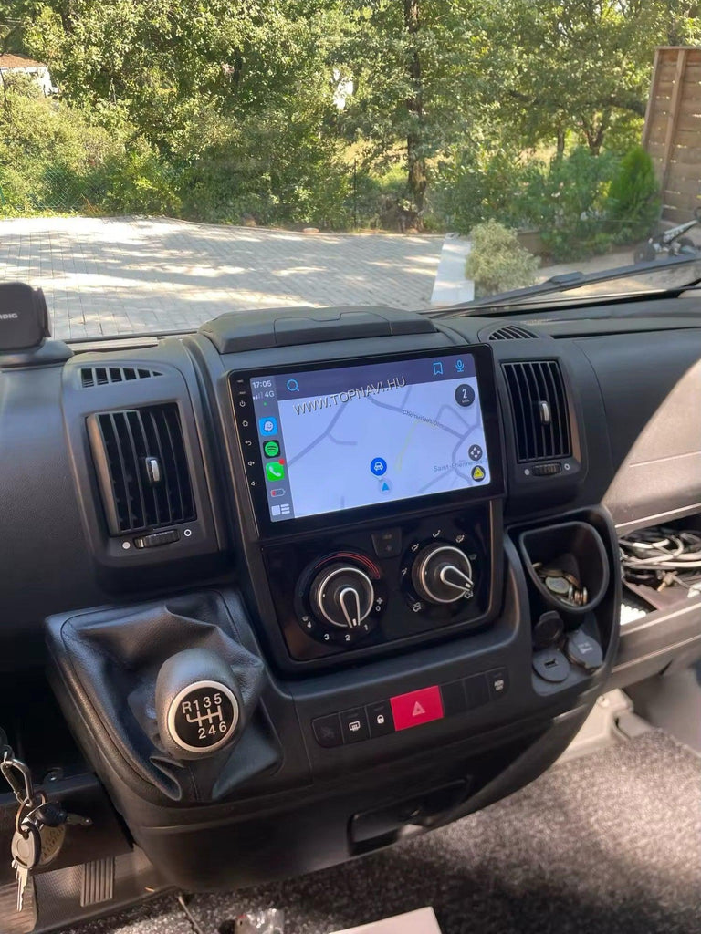 Citroen Jumper 2006 - 2021 9" Android Multimédia fejegység - TopNAVI