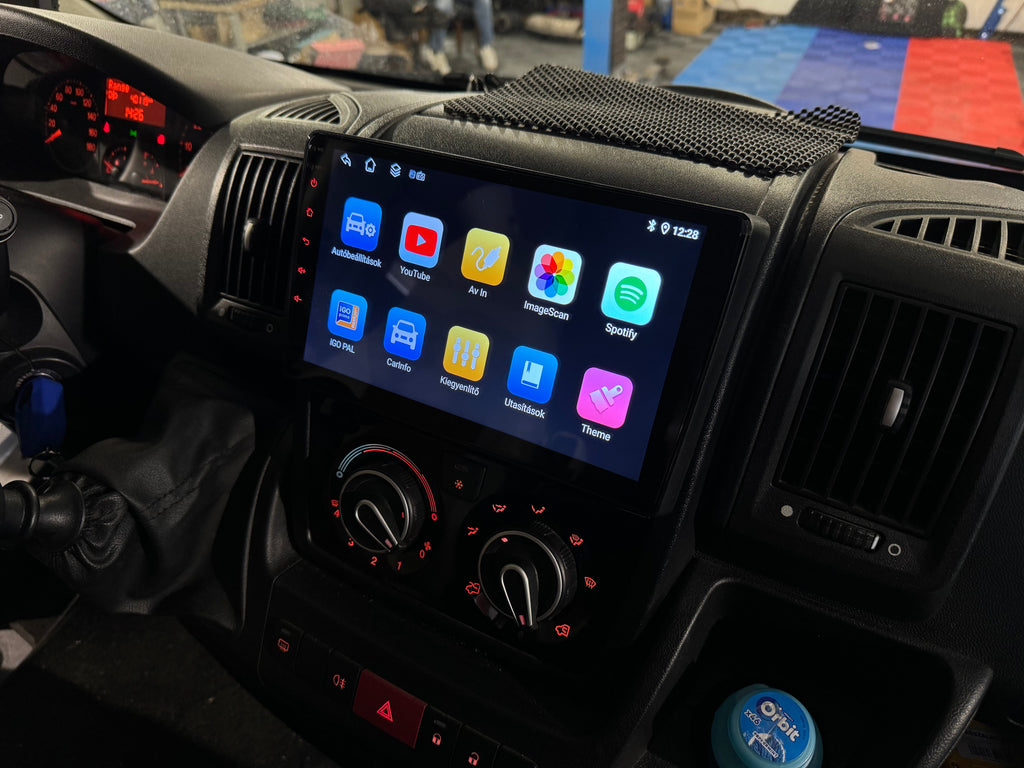 Citroen Jumper 2006 - 2021 9" Android Multimédia fejegység autórádió, hifi, rádió és fejegység nagy kijelzővel, CarPlay, Android autó, Wifi és Bluetooth támogatással,