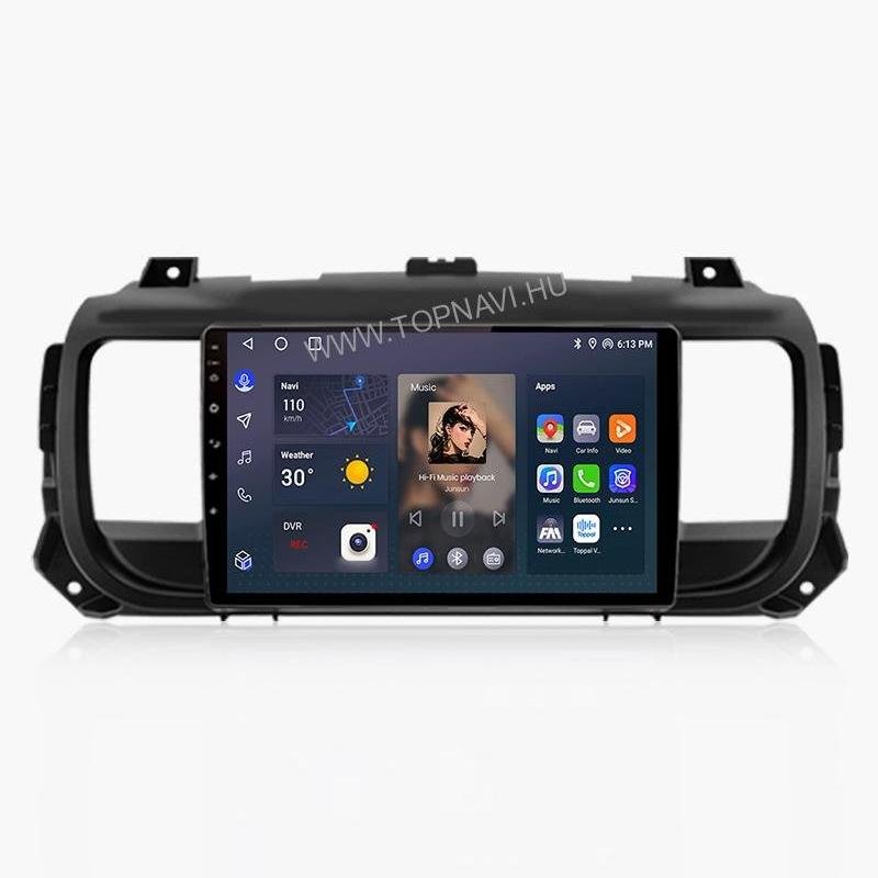 Citroen Jumpy 2016-2021 9" Android Multimédia fejegység — Márkaspecifikus multimédia