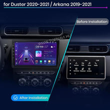 Kép betöltése a Galérianézegetőbe, Dacia Duster 2019 - 2021 9&quot; Android Multimédia fejegység - TopNAVI