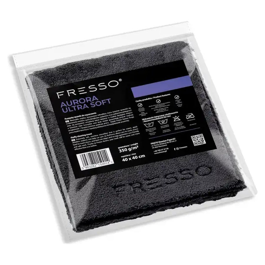 Fresso Aurora Ultra Soft szegély nélküli mikroszálas kendő csomagolásban
