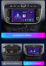 Fiat, Abarth Linea, Punto 2009-2016 7" Android Multimédia fejegység — kép 2