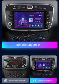 Fiat, Abarth Linea, Punto 2009 - 2016 7" Android Multimédia fejegység - TopNAVI