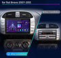 Fiat Bravo 2007-2012 9" Android multimédia autórádió érintőkijelzős fejegység — kép 3
