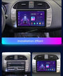 Fiat Bravo 2007-2012 9" Android multimédia autórádió érintőkijelzős fejegység — kép 2