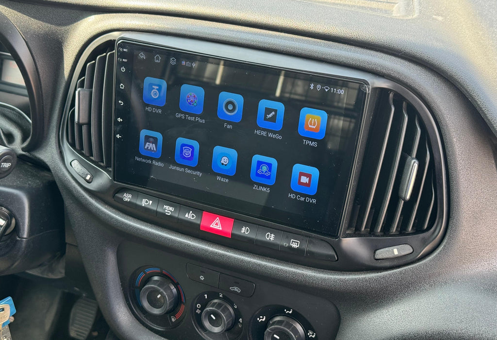 Fiat Doblo 2015 - 2019 9" Android Multimédia fejegység - TopNAVI