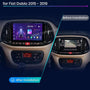 Fiat Doblo 2015-2019 9" Android multimédia autórádió érintőkijelzős fejegység — kép 2