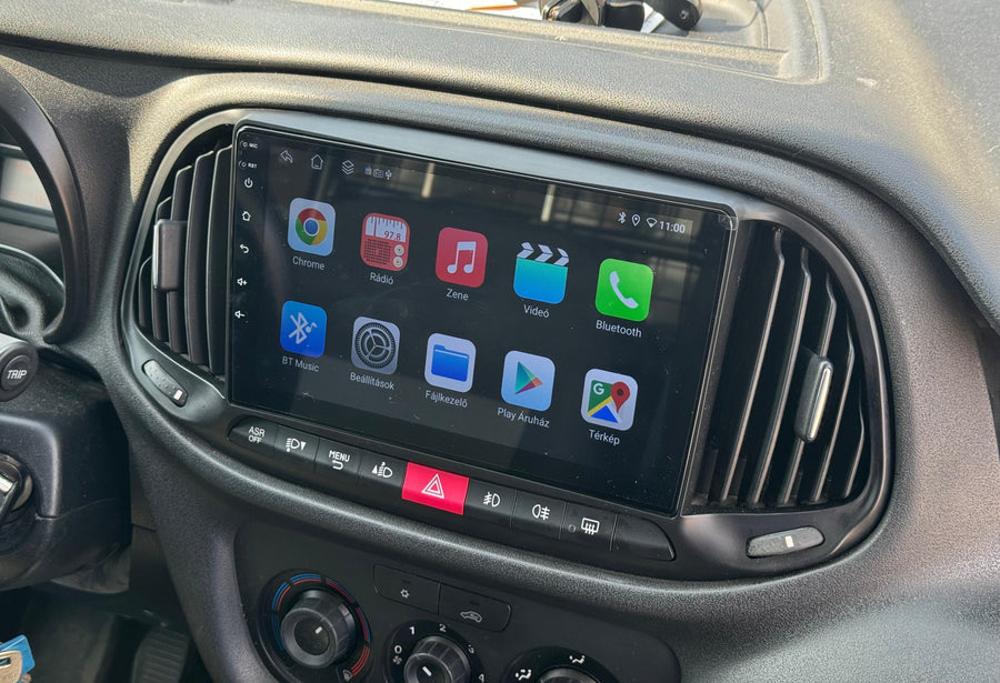 Fiat Doblo 2015 - 2019 9" Android Multimédia fejegység - TopNAVI