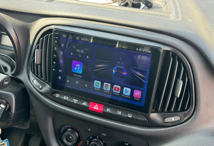 Fiat Doblo 2015 - 2019 9" Android Multimédia fejegység - TopNAVI