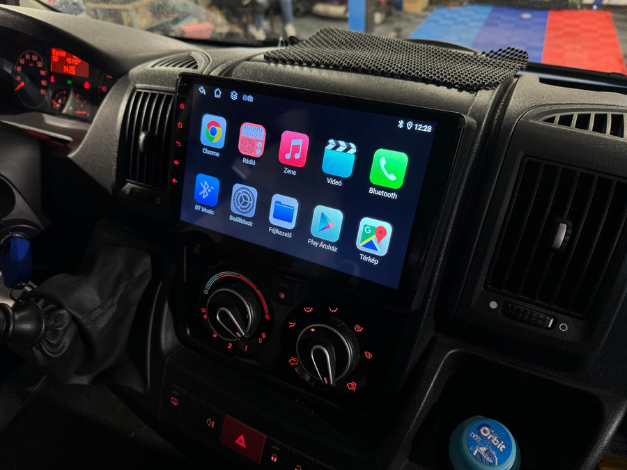 Fiat Ducato 2006 - 2021 9" Android Multimédia fejegység - TopNAVI