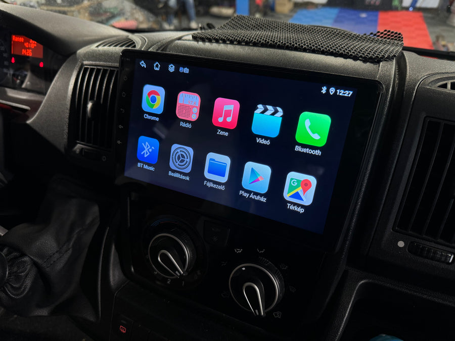Fiat Ducato 2006 - 2021 9" Android Multimédia fejegység - TopNAVI