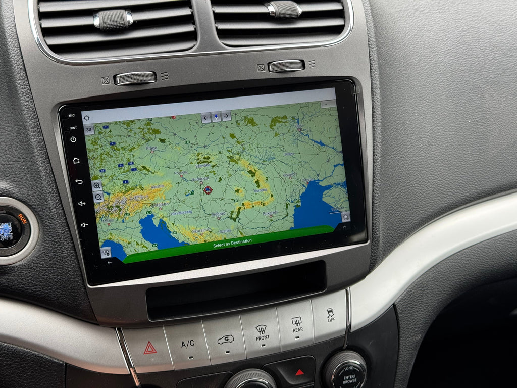 Fiat Freemont 2011 - 2020 9" Android Multimédia fejegység - TopNAVI