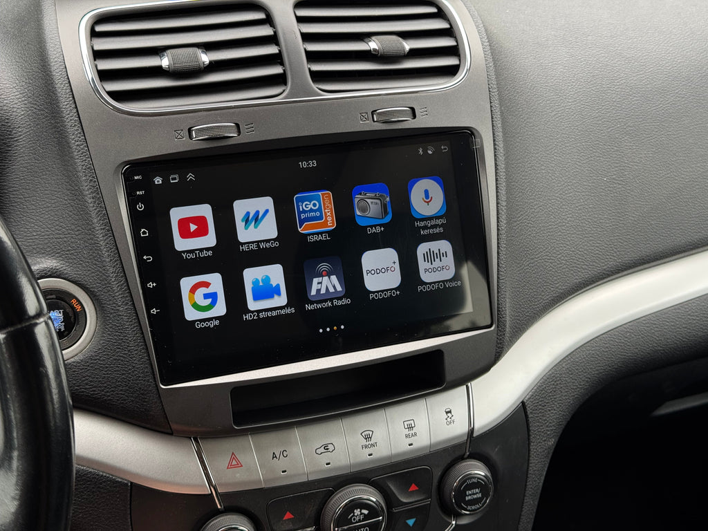 Fiat Freemont 2011 - 2020 9" Android Multimédia fejegység - TopNAVI