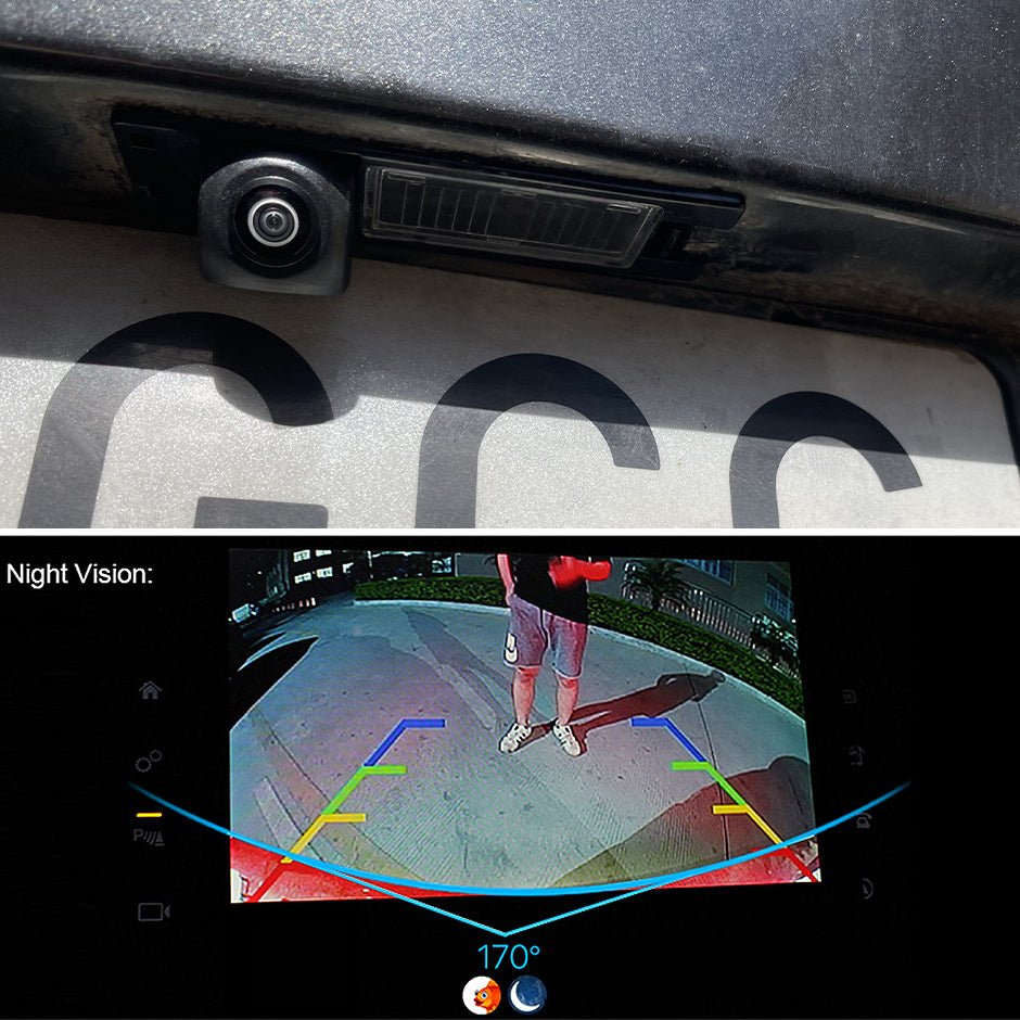 FIAT Grande FullHD 1080P Tolatókamera - TopNAVI