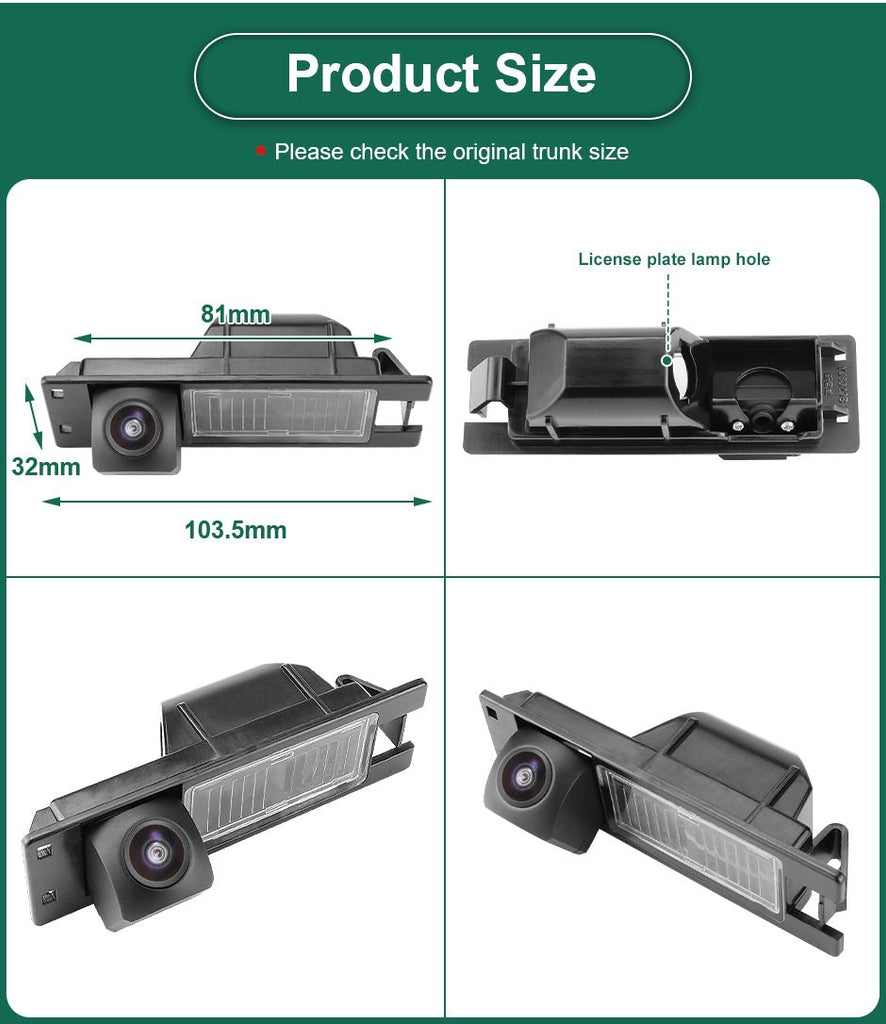 FIAT Grande FullHD 1080P Tolatókamera - TopNAVI