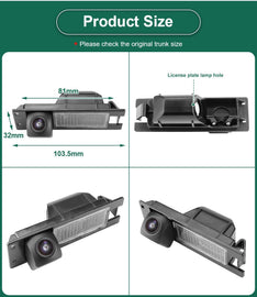 FIAT Grande FullHD 1080P Tolatókamera - TopNAVI