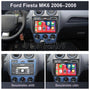 Ford Fiesta MK6 2006- 2008 9" Android multimédia autórádió érintőkijelzős fejegység — kép 2