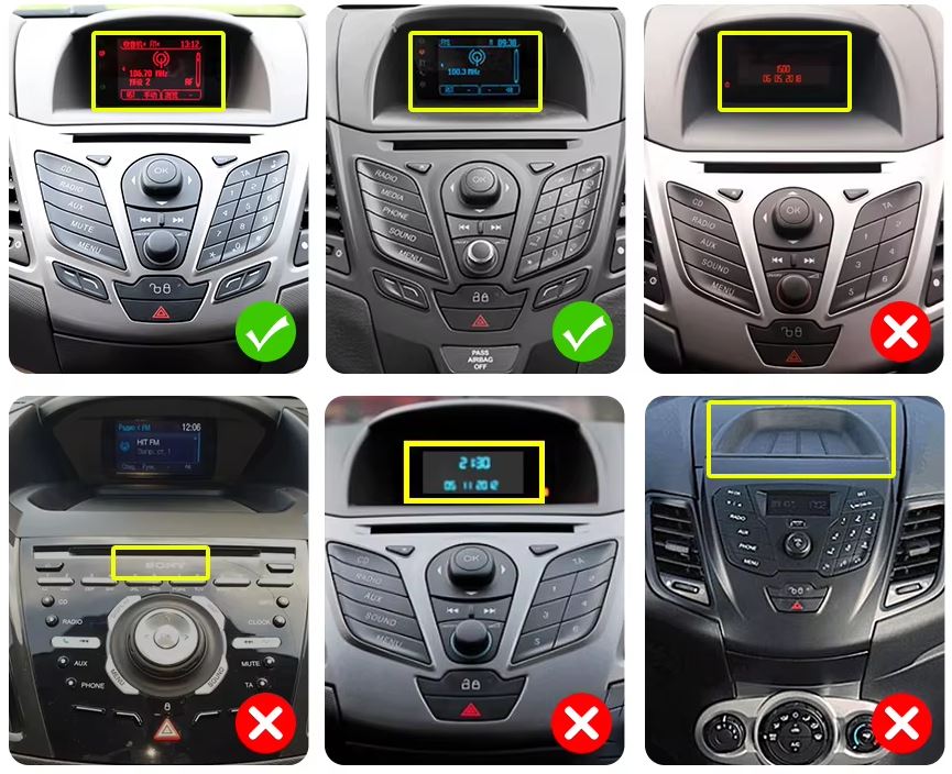 Ford Fiesta MK7 2009 - 2017 9" Android Multimédia fejegység autórádió, hifi, rádió és fejegység nagy kijelzővel, CarPlay, Android autó, Wifi és Bluetooth támogatással,