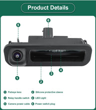 Kép betöltése a Galérianézegetőbe, Ford Focus 3 MK3 C MAX FullHD 1080P Tolatókamera - TopNAVI