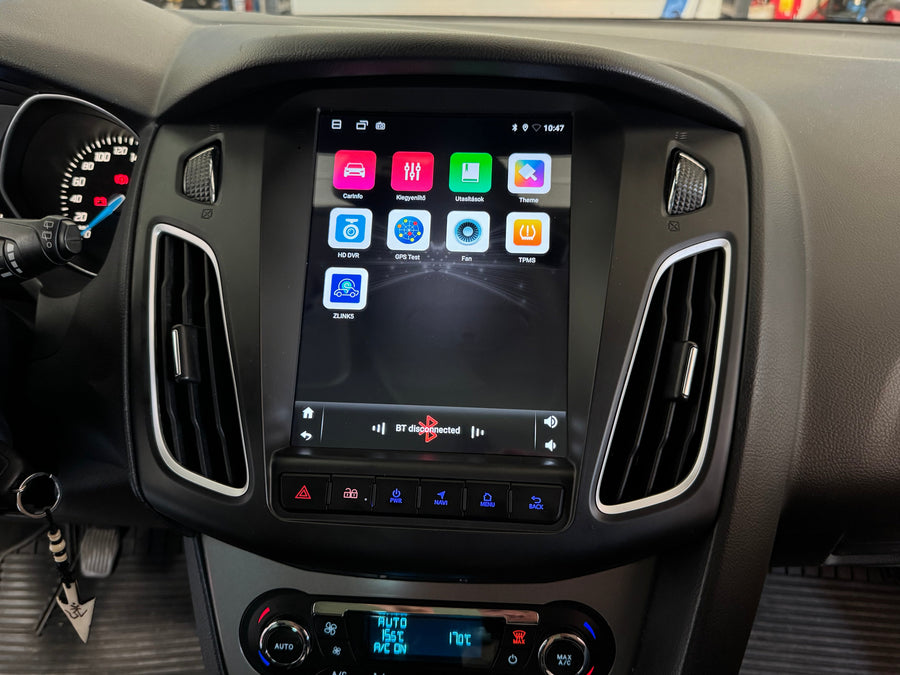 Ford Focus 3 "Tesla Style" 2012 - 2017 9.7" Android Multimédia fejegység - TopNAVI
