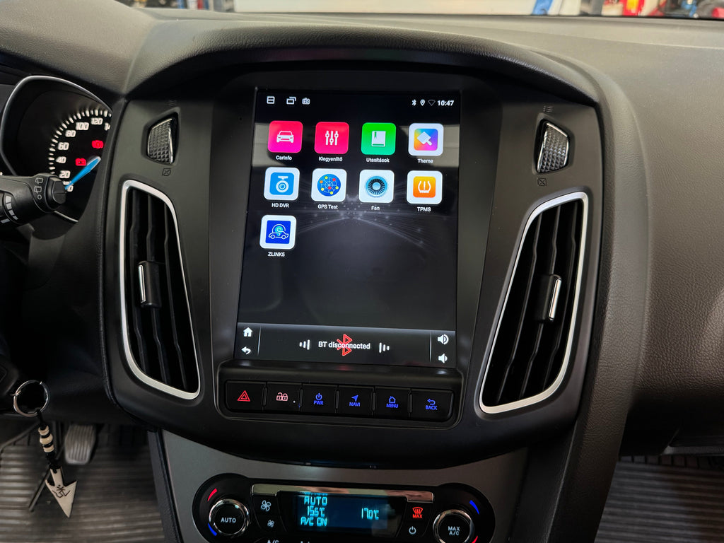 Ford Focus 3 "Tesla Style" 2012 - 2017 9.7" Android Multimédia fejegység - TopNAVI