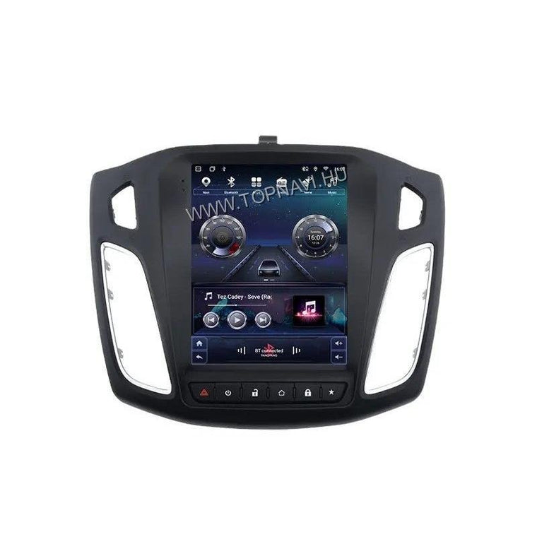 Ford Focus 3 Tesla Style 2012–2017 – 9,7 colos Android fejegység