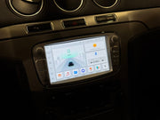 Ford Focus, Kuga, Mondeo, Transit, S-Max, C-Max Ezüst 7" Android Multimédia fejegység — kép 3