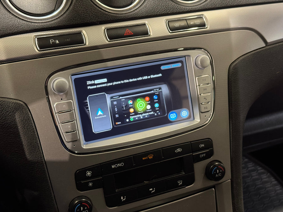 Ford Focus, Kuga, Mondeo, Transit, S - Max, C - Max Ezüst 7" Android Multimédia fejegység - TopNAVI