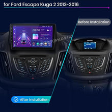Kép betöltése a Galérianézegetőbe, Ford Kuga 2. 2012 - 2019, C - Max 2. 2010 - 2019 9&quot; Android Multimédia fejegység - TopNAVI