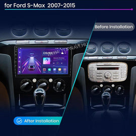 Ford S - Max, Galaxy 3 2007 - 2015 9" Android Multimédia fejegység - TopNAVI