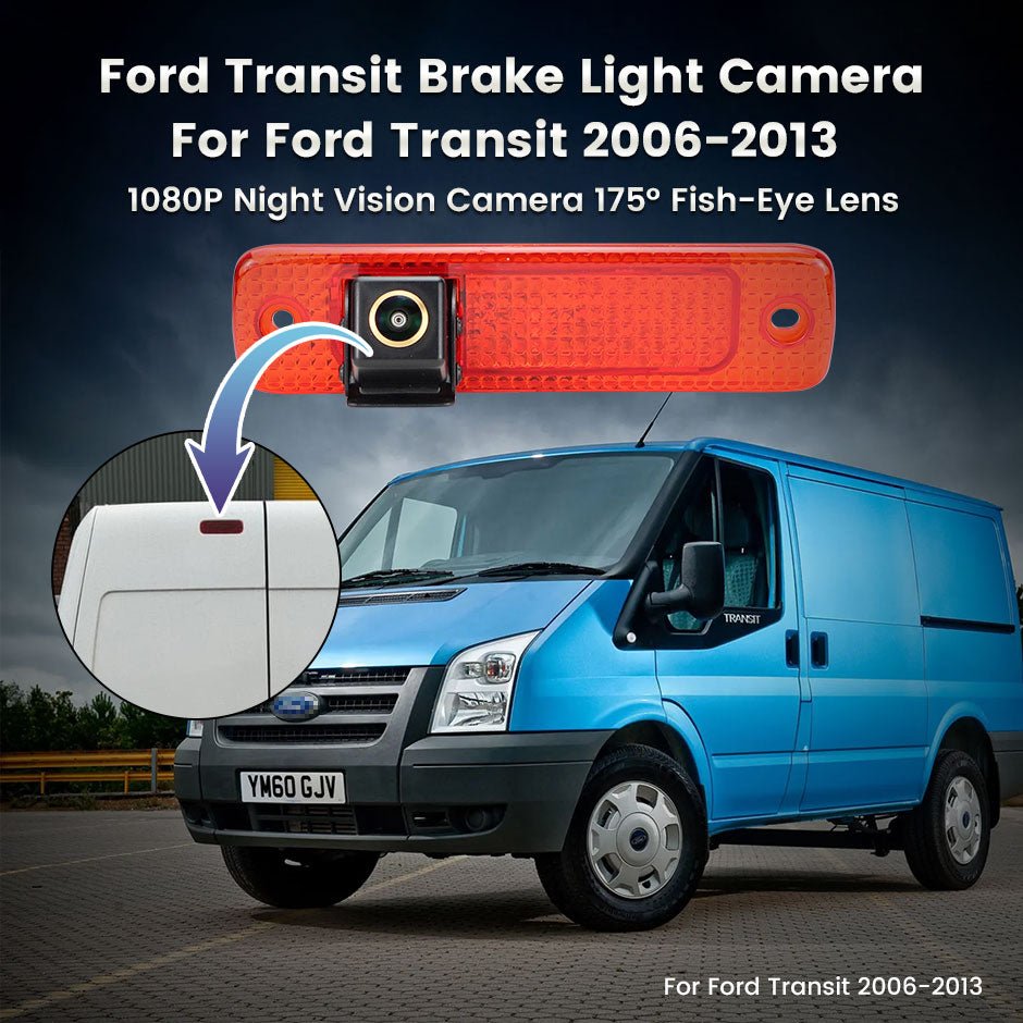 Ford Transit MK7 2006 - 2013 Truck Van FullHD 1080P Tolatókamera - TopNAVI