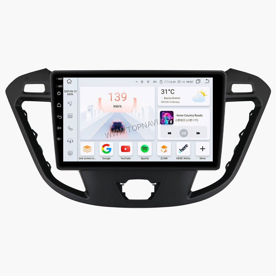 Ford Transit Tourneo/ Custom 2012-2022 9" Android Multimédia fejegység — Márkaspecifikus multimédia