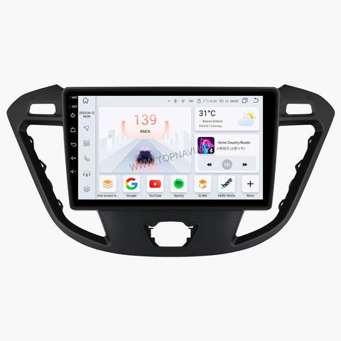 Ford Transit Tourneo/ Custom 2013 - 2022 9" Android Multimédia fejegység - TopNAVI