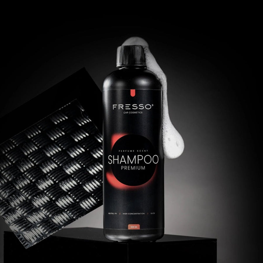 Fresso Premium Shampoo autósampon flakon sűrű habbal