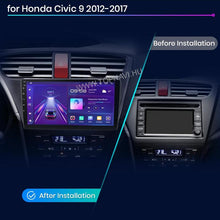 Kép betöltése a Galérianézegetőbe, Honda Civic 9.gen 2012 - 2017 9&quot; Android Multimédia fejegység - TopNAVI