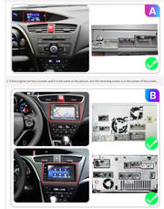 Honda Civic 9.gen 2012- 2017 9" Android Multimédia fejegység — kép 5