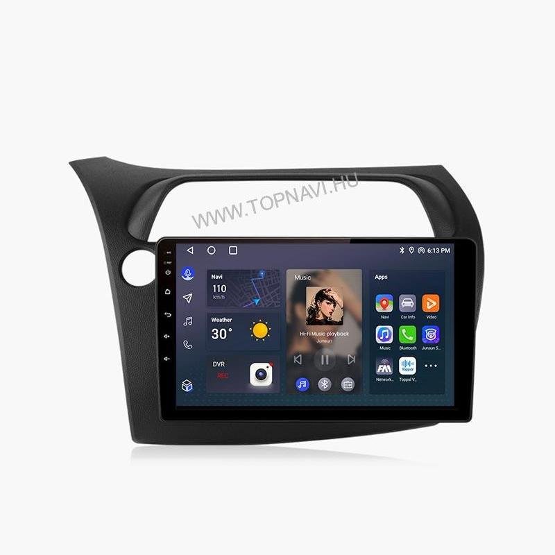 Honda Civic UFO 8. gen 2005 - 2011 9" Android Multimédia fejegység - TopNAVI