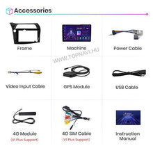 Kép betöltése a Galérianézegetőbe, Honda Civic UFO 8. gen 2005 - 2011 9&quot; Android Multimédia fejegység - TopNAVI