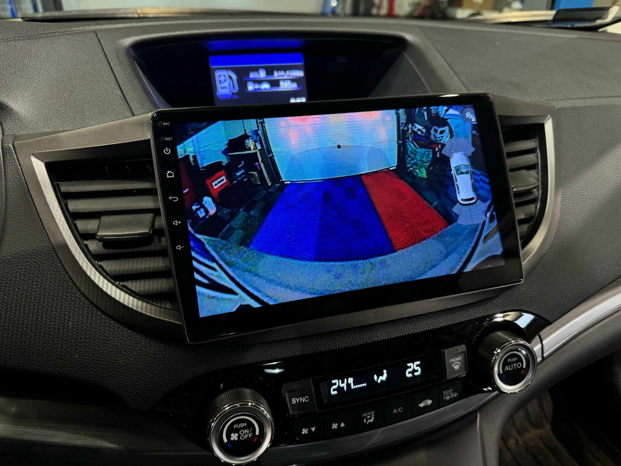 Honda CR-V 4 Android multimédia tolatókamera