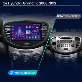 Hyundai i10 2007 - 2013 9" Android Multimédia fejegység - TopNAVI