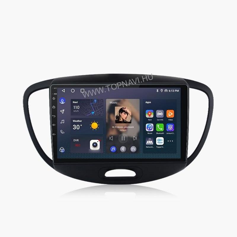 Hyundai i10 2007- 2013 9" Android Multimédia fejegység — Márkaspecifikus multimédia