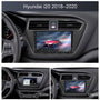 Hyundai i20 2018- 2020 9" Android multimédia autórádió érintőkijelzős fejegység — kép 2