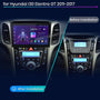 Hyundai I30 2011- 2017 9" Android multimédia autórádió érintőkijelzős fejegység — kép 2