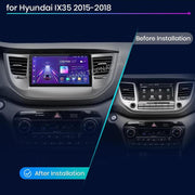Hyundai Tucson 3 2015- 2019 9" Android Multimédia fejegység — kép 2
