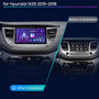 Hyundai Tucson 3 2015- 2019 9" Android multimédia autórádió érintőkijelzős fejegység — kép 2