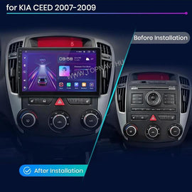 Kia Cee'd 2006 - 2011 9" Android Multimédia fejegység - TopNAVI