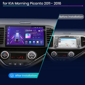 Kia Picanto 2011 - 2017 9" Android Multimédia fejegység - TopNAVI