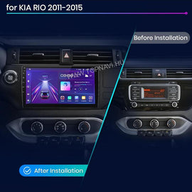 Kia RIO 3 2011 - 2015 9" Android Multimédia fejegység - TopNAVI
